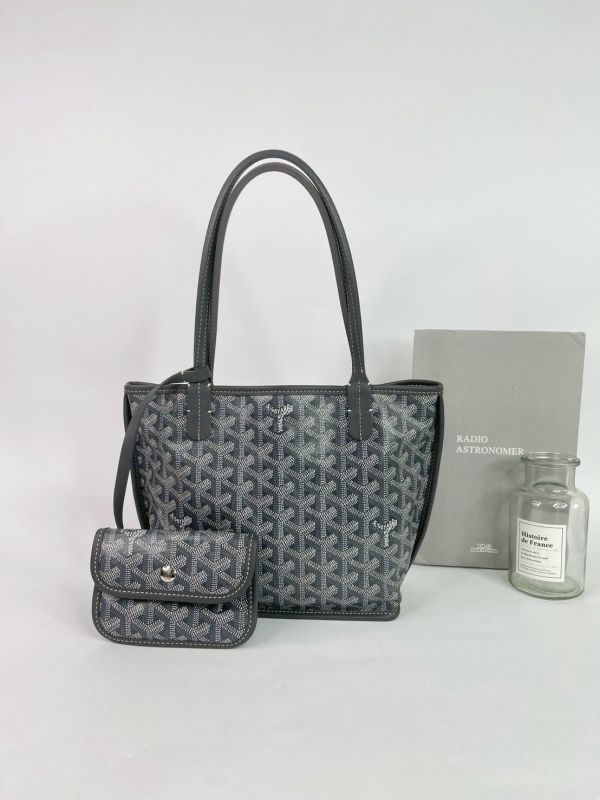 【99成新】GOYARD ANJOU雙面迷你托特包 