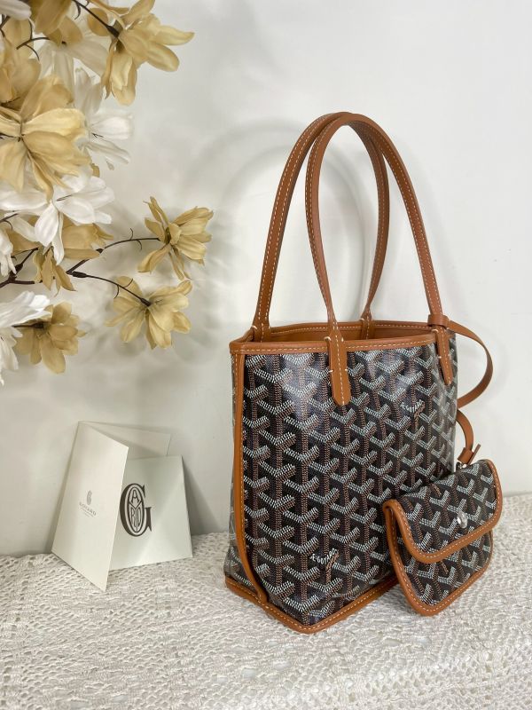 【分期0利率】GOYARD ANJOU雙面迷你托特包【未使用閒置品】 