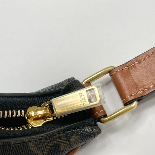 【12期0利率】CELINE AVA TRIOMPHE標誌印花牛皮革中號手袋【全新閒置】 