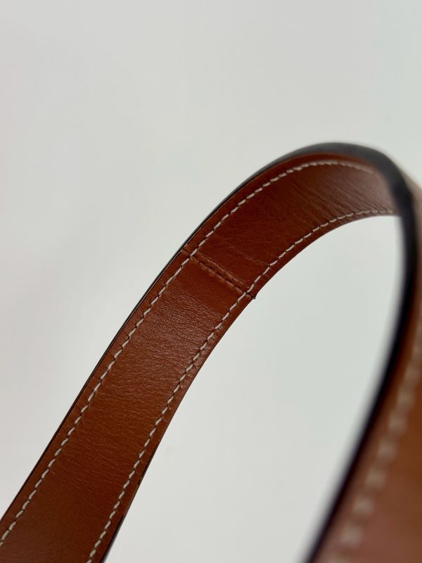 【分期0利率】CELINE TRIOMPHE 帆布小型抽繩水桶【9成新】 