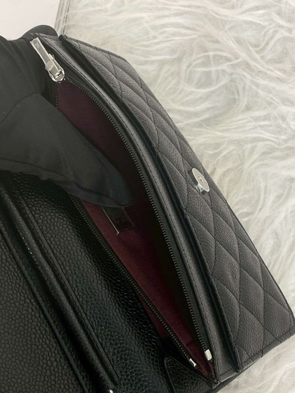 【分期0利率】CHANEL 魚子醬 WOC 黑銀 【全新品】 