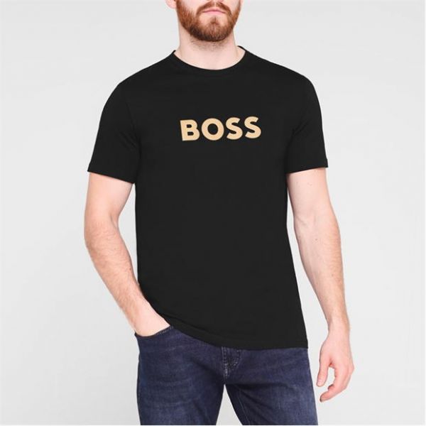 【12期0利率】【全新品】Boss 實心LOGO  短T(5折) 