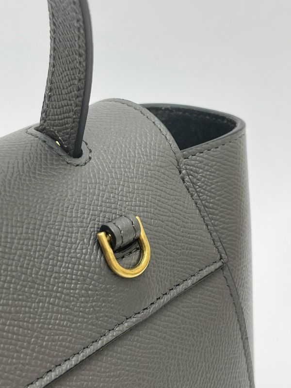 【95成新】CELINE 小牛皮BLET手袋鯰魚包NANO 