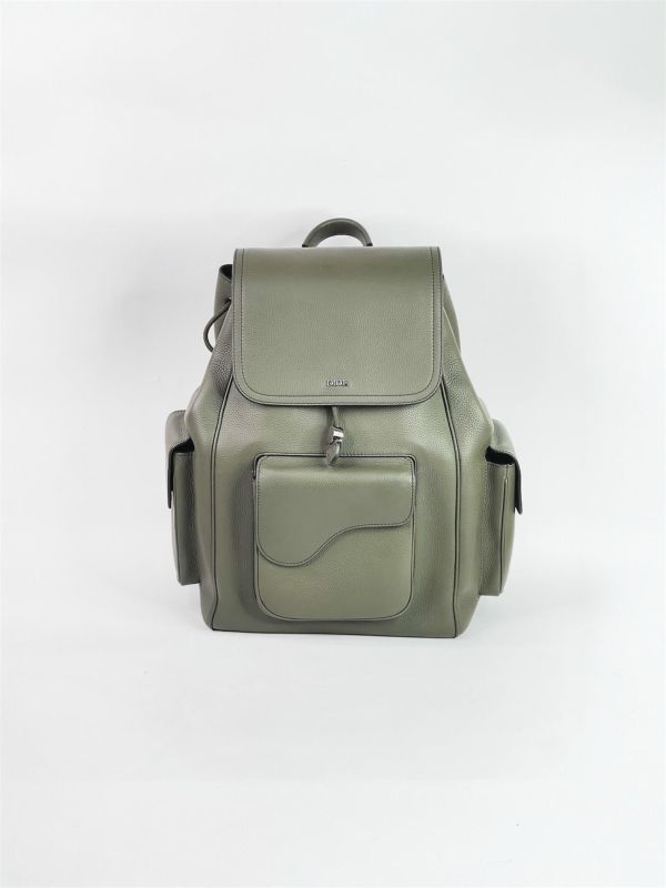 【95成新】DIOR SADDLE 翻蓋後背包 