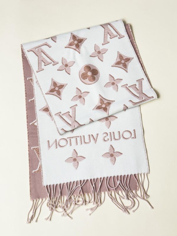 【未使用閒置品】LV Essential Shine 圍巾 