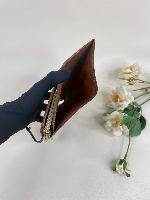 【分期0利率】LV VTG老花零錢蝴蝶扣中夾【85成新】 