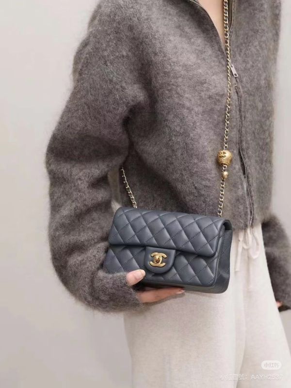 【未使用閒置品】CHANEL 23K 金球 CF20 