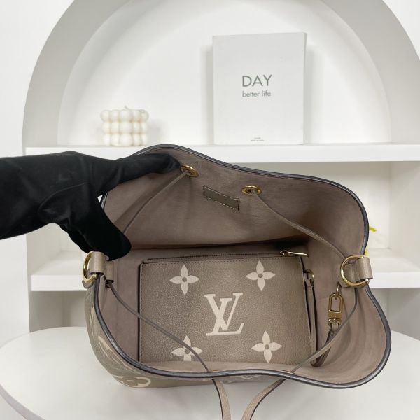 【12期0利率】LV NéoNoé MM 斑鳩灰 【95成新】 