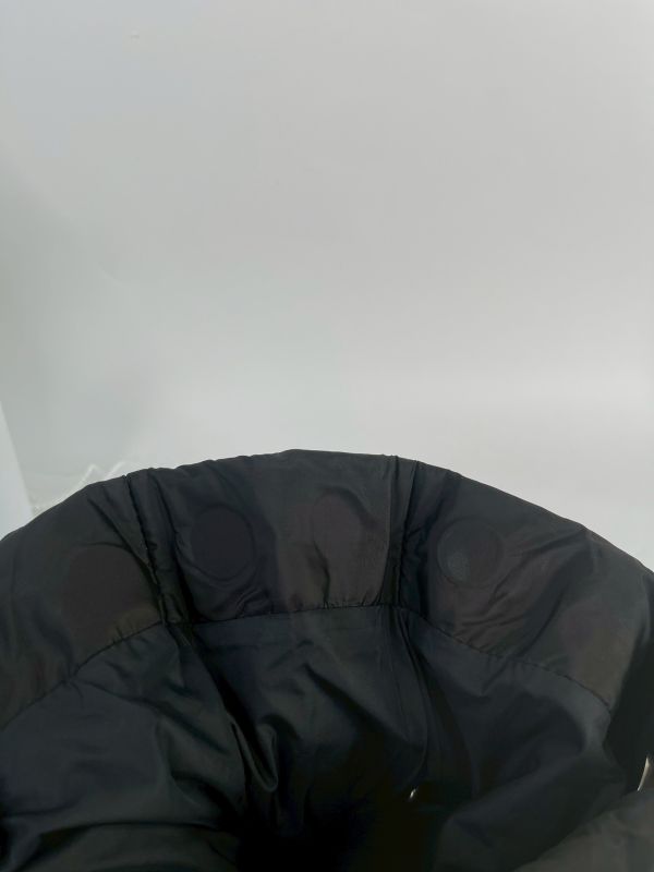 【9成新】BALENCIAGA MONACO 金屬BB LOGO尼龍翻蓋鍊包 