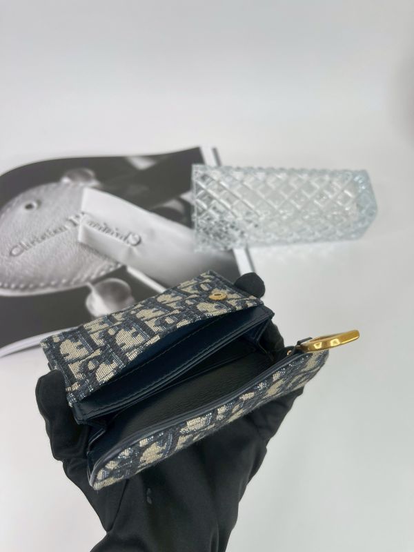 【分期0利率】DIOR SADDLE BLOOM 卡夾【95成新】 