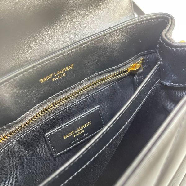 【12期0利率】 YSL LOULOU絎縫皮革Toy手袋 MINI  【99成新】 