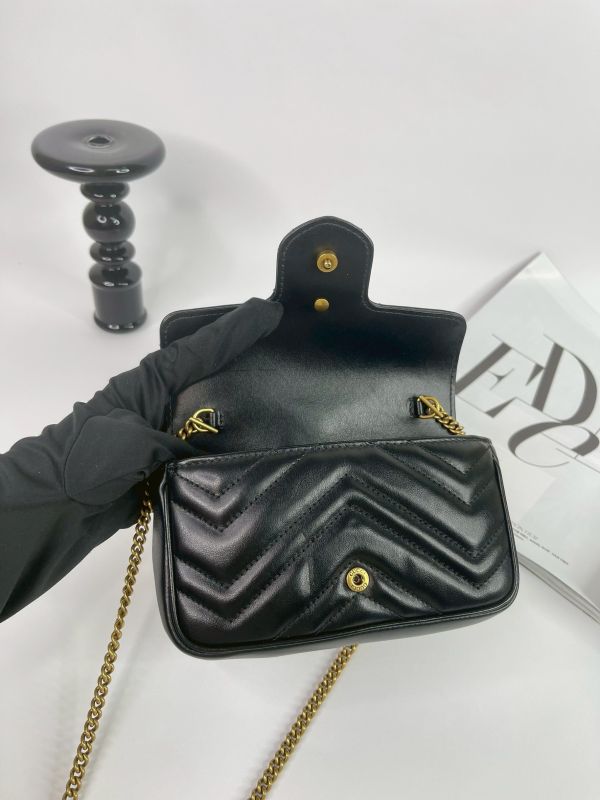 【分期0利率】GUCCI Marmont 迷你肩背包【9成新】 