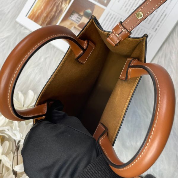 【99成新】【12期0利率】CELINE 凱旋門老花迷你琴譜包 