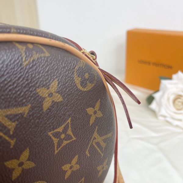 【12期0利率】LV  BOÎTE CHAPEAU圓餅包  PM 【85成新】 