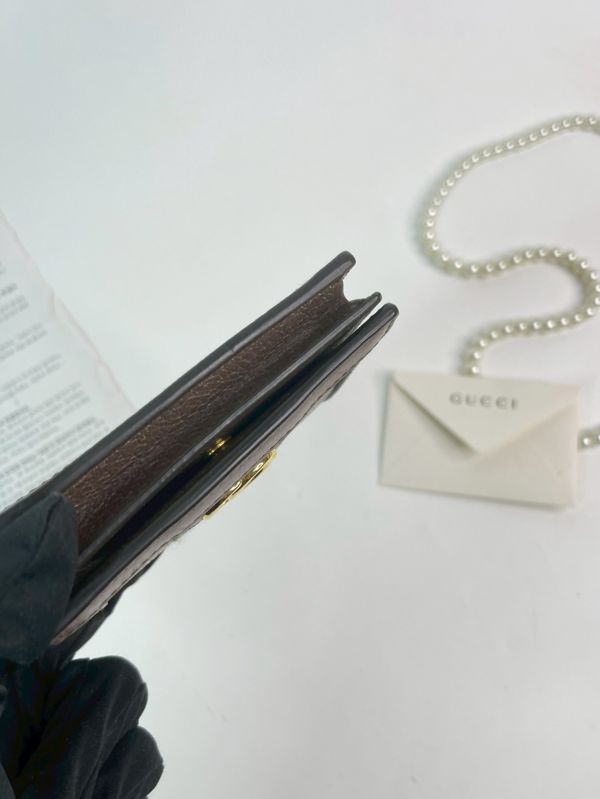 【分期0利率】GUCCI OPHIDIA GG零錢對開短夾【95成新】