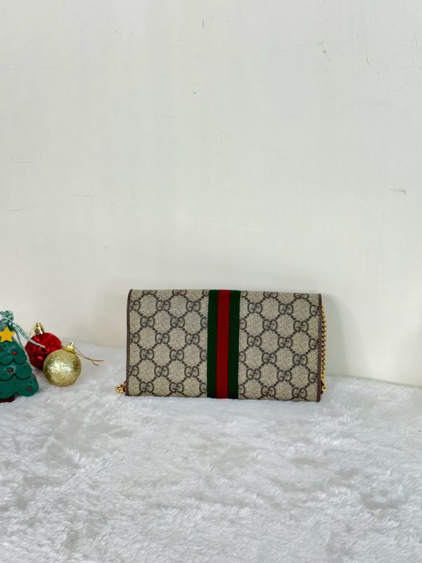 【95成新】GUCCI Ophidia 可拆鍊條 WOC 