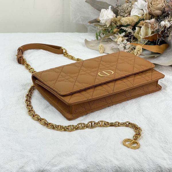 【12期0利率】DIOR CARO 胸肩兩用包【99成新】 