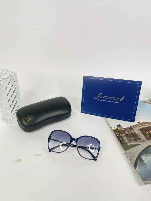 【分期0利率】CHANEL 方形太陽眼鏡【95成新】 