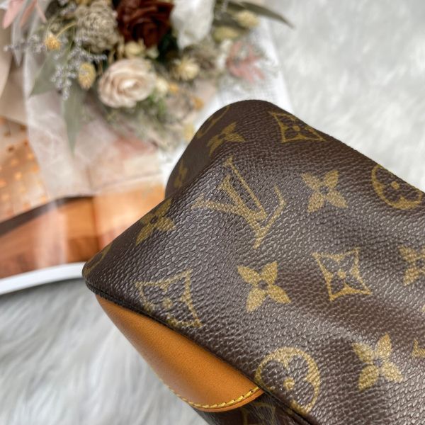 【12期0利率】 LV VTG Boulogne 30老花牛角包【9成新】 