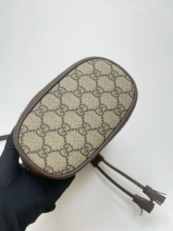 【9成新】GUCCI OPHIDIA GG 迷你水桶 