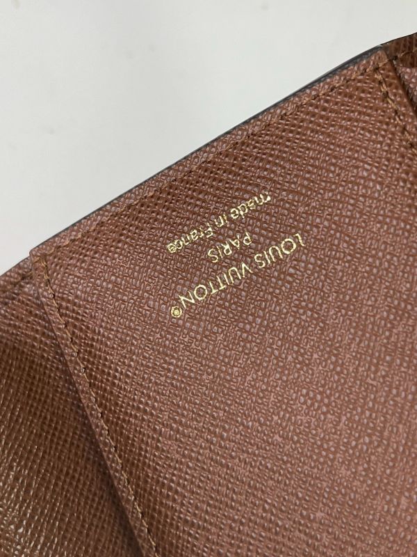 【分期0利率】 LV VICTORINE 老花三折短夾【95成新】