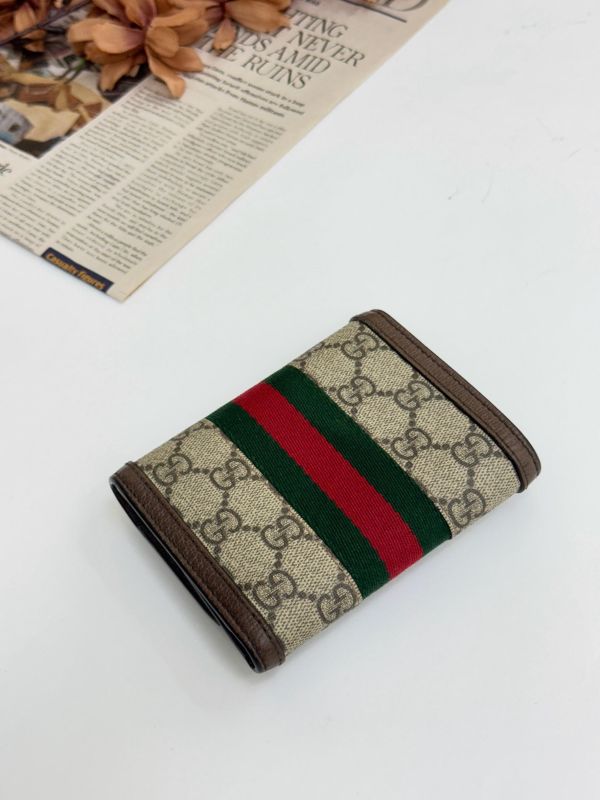 【9成新】GUCCI OPHIDIA三折短夾 