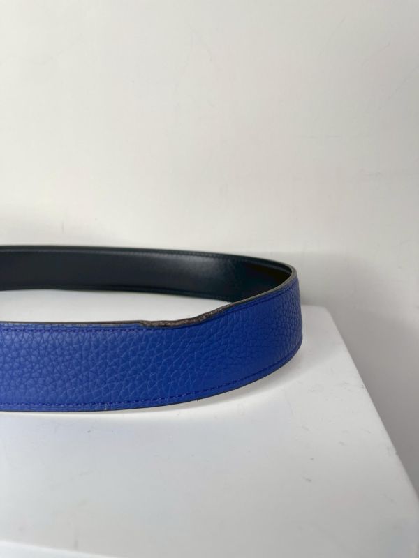 【9成新】HERMES 32MM 雙面皮帶 85CM 