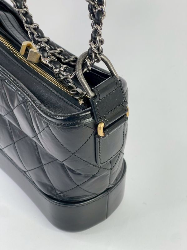 【85成新】CHANEL Gabrielle hobo 流浪包小號 