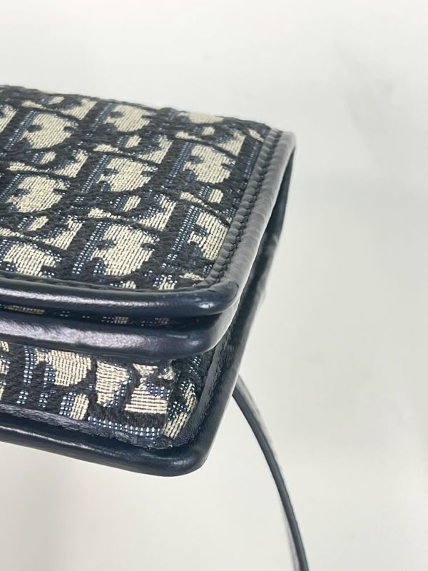 【95成新】DIOR 老花二合一腰包 