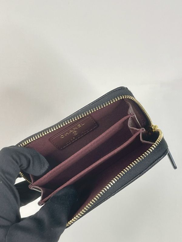 【分期0利率】CHANEL 拉鍊零錢卡包【95成新】 