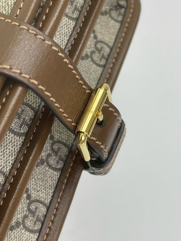 【未使用閒置品】GUCCI GG RETRO迷你斜背包 