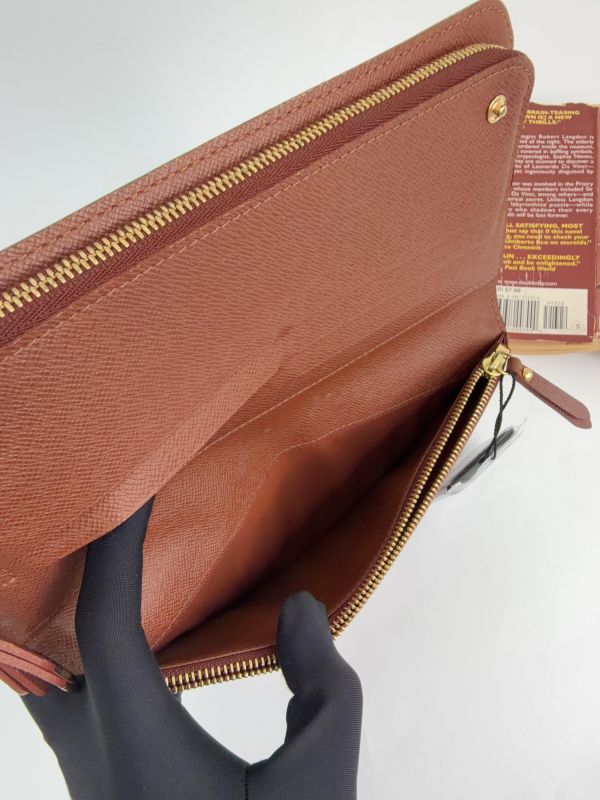 【9成新】LV Insolite 雙拉鍊對開長夾 