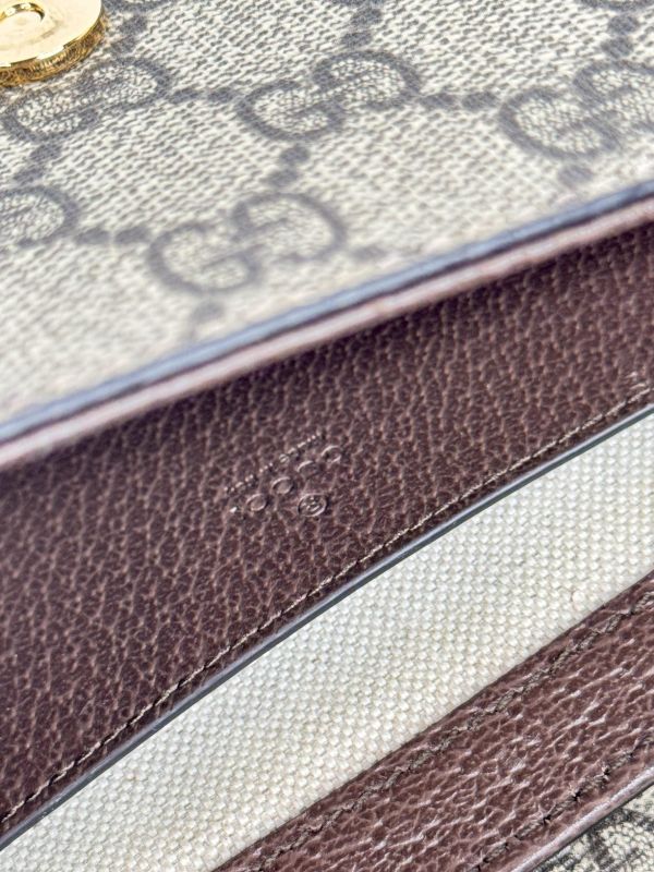 【閒置新品】GUCCI Ophidia 翻蓋斜背包 