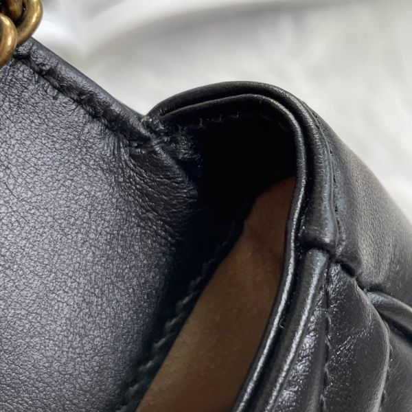 【12期0利率】GUCCI GG MARMONT迷你翻蓋單肩包【9成新】 