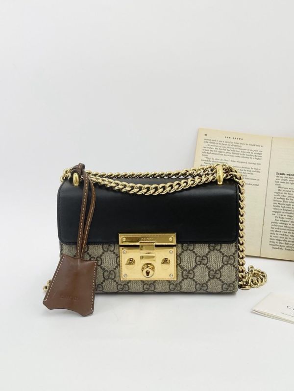 【9成新】GUCCI  PADLOCK GG 小型肩揹袋 