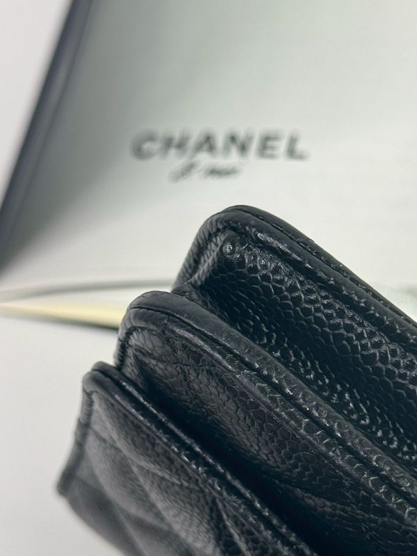 【分期0利率】CHANEL 魚子醬 WOC 黑金牛 【95成新】 
