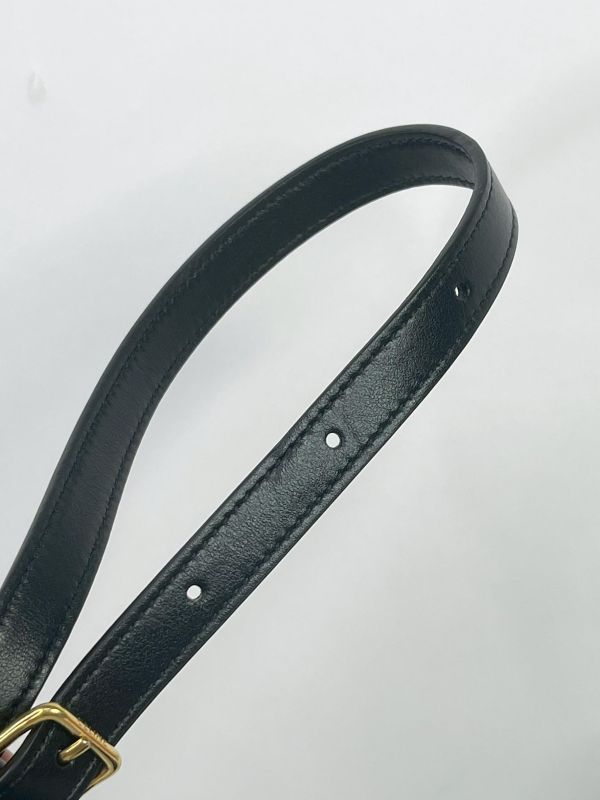 【9成新】CELINE 光滑牛皮革小號波士頓包 