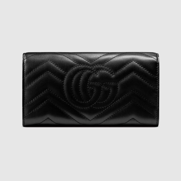 【12期0利率】【全新品】GUCCI 馬夢翻蓋長夾【現金價】 