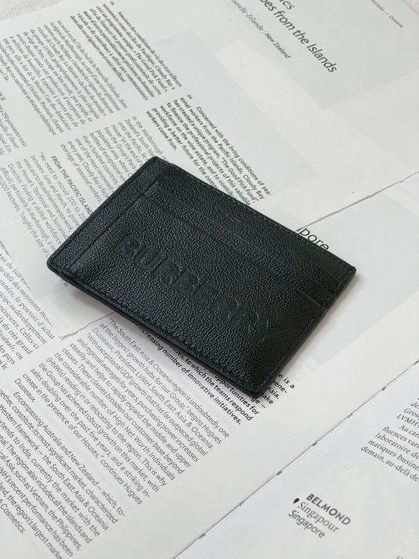 【全新品】BURBERRY 牛皮附鈔票夾卡包 