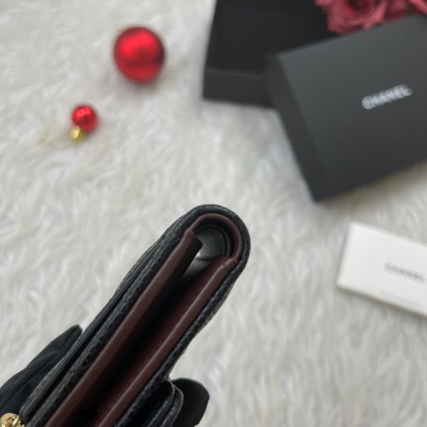 【12期0利率】CHANEL COCO三折短夾【全新閒置】 