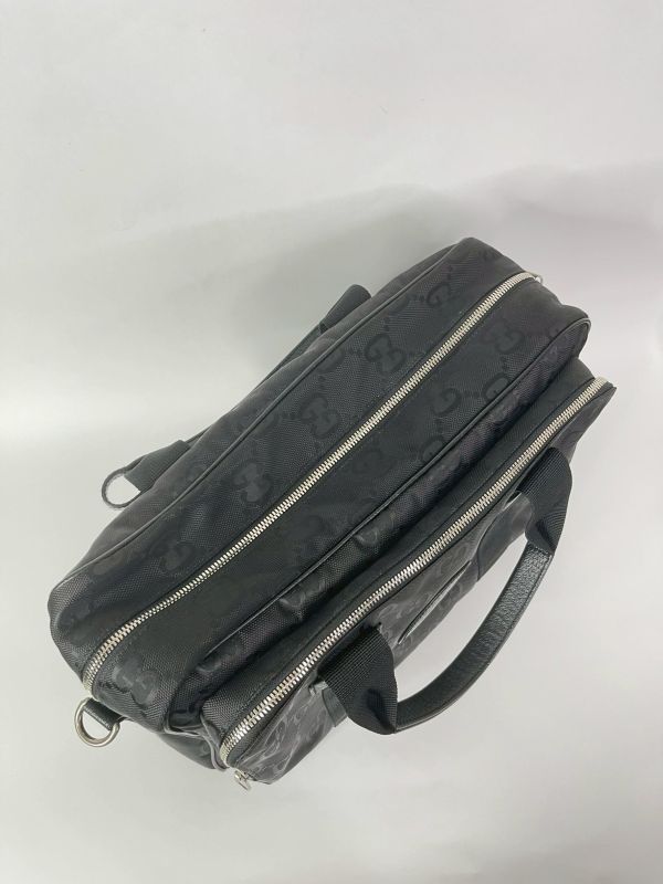 【99成新】GUCCI OFF THE GRID 緹花尼龍兩用公事包 