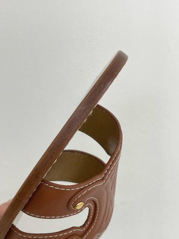 【未使用閒置品】CELINE TRIOMPHE 拖鞋 