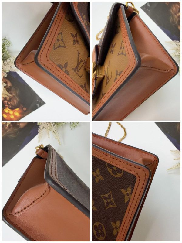 【9成新】LV Dauphine 鏈帶錢包 
