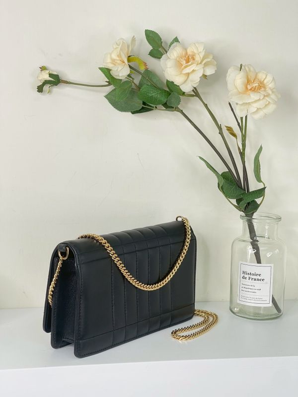 【分期0利率】BURBERRY LOLA 羊皮鍊帶 WOC【9成新】 