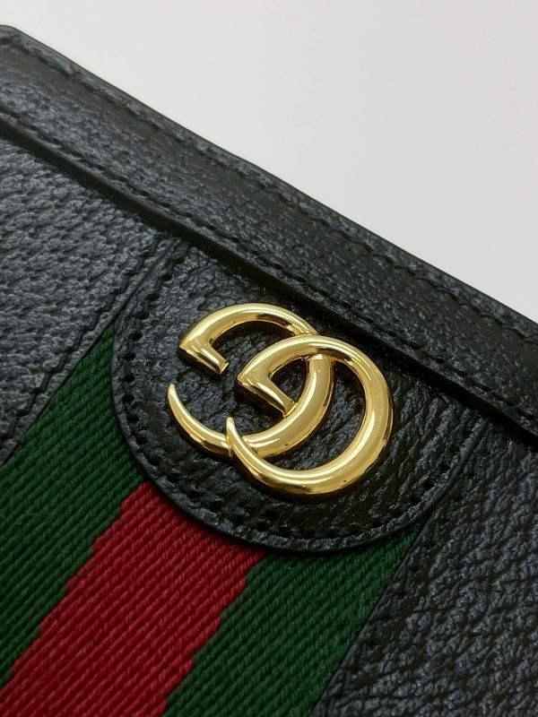 【95成新】GUCCI OPHIDIA GG織帶 中夾 