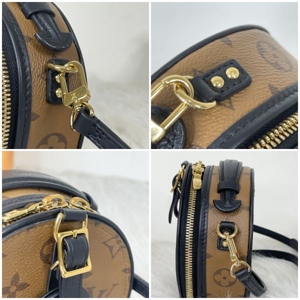 【12期0利率】 LV  Mini Boîte Chapeau 【95成新】 