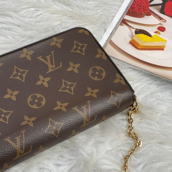 【12期0利率】 LV LV Félicie Pochette 舊款老花三合一 (非絨布內裡)【9成新】 