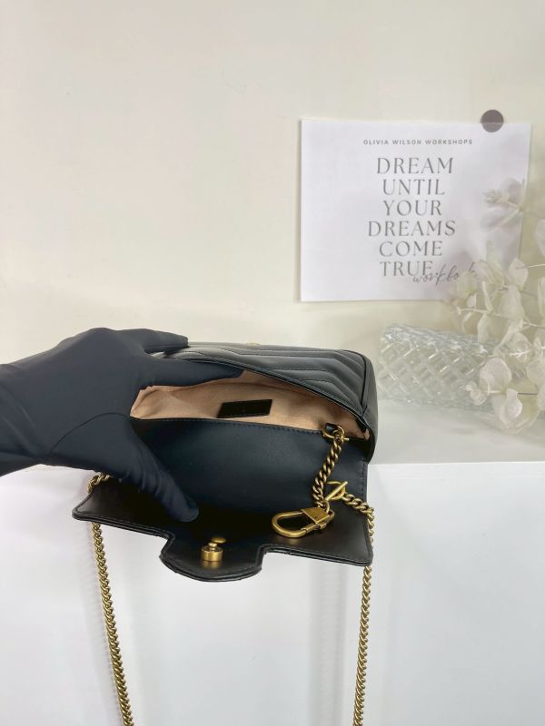 【分期0利率】GUCCI Marmont 迷你肩背包【95成新】 