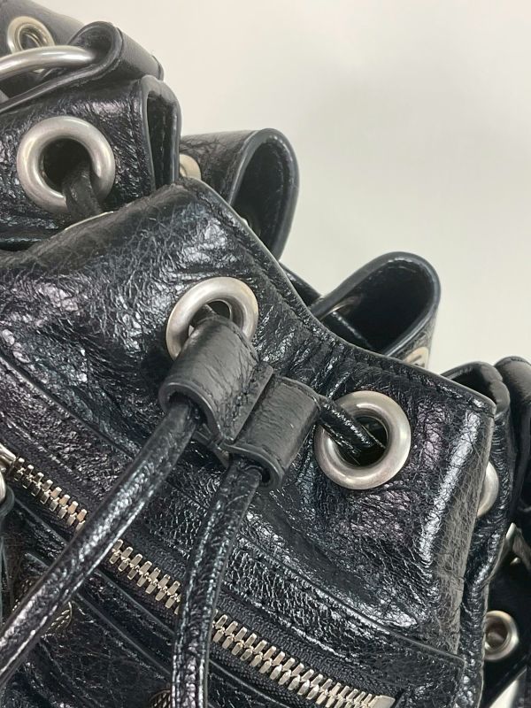 【分期0利率】BALENCIAGA LE CITY 迷你水桶包 【95成新】 