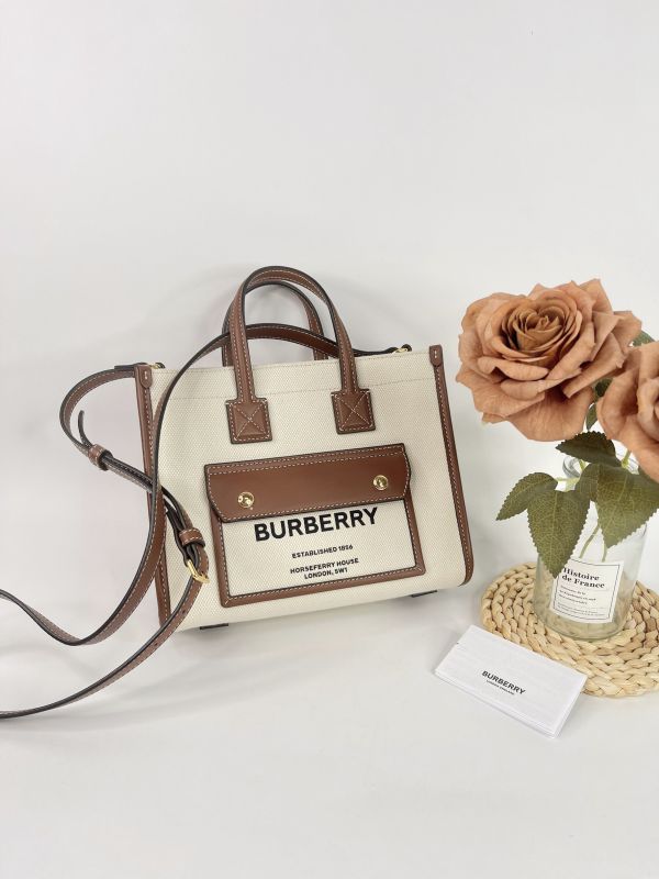 【95成新】BURBERRY Freya 迷你 TOTE 